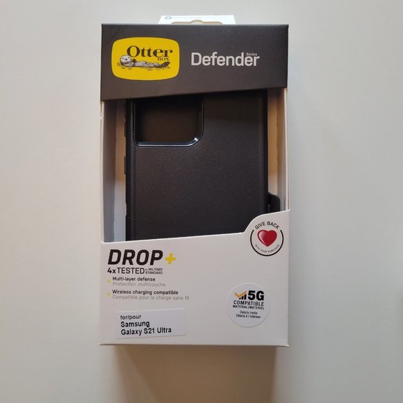 OtterBox Other - Otterbox Defender Series Samsung Galaxy S21 ULTRA Case BLACK Screenless …
